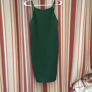Forest Green Bodycon Dress